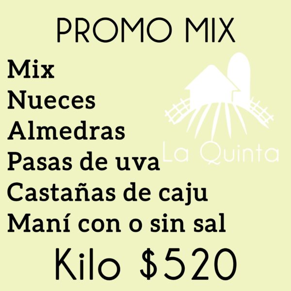 Promo mix premium